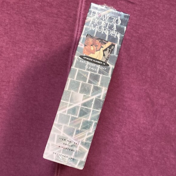 How to Host a Murder Party Game Saturday Night Cleaver NEW & SEALED Episode 15 - Picture 4 of 4